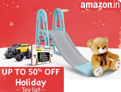 Amazon Brands Premium quality soft toys, puzzles, remote control car & more Up to 80% Off 