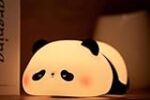 Desidiya® Lying Panda Night Light – Soft Silicone Color-Changing LED Touch Lamp with Timer Rs. 299 – Amazon