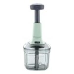 Floraware Food Chopper Steel Large Manual Hand-Press Vegetable Chopper Mixer Cutter (600ML) Rs. 211 – Amazon