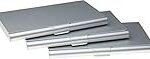Stealodeal Silver Stainless Steel |Pack of 3| 10 Card Holder (Set of 3, Silver) Rs. 158 – Amazon