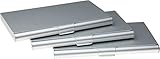 Stealodeal Silver Stainless Steel |Pack of 3| 10 Card Holder (Set of 3, Silver) Rs. 158 – Amazon