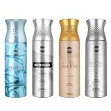 Ajmal AVID Pour Homme, Silver Shade, Shadow, and Evoke Silver Edition Him Deodorant Perfume 200ML Each – Pack of 4 for Men Rs. 386 – Amazon