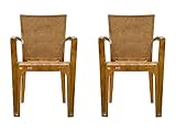 Prima Plastic Chair for Living Room | Set of 2