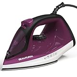 BEAUTURAL Steam Iron for Clothes 16A Plug 2000W 150ml, Anti Drip & Self Clean, 20g/min Vertical Burst Spray Steam all fabric Rs. 999 – Amazon