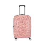 Rose 79cm Trolley Bag,Hard Side 8 Wheel Check-in Luggage- Pink, Printed, Travel Bag Rs. 2499 – Amazon