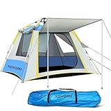 NEWDRU CampGuard Pro Waterproof Camping Tent for 3-4 Person Rs. 5349 – Amazon