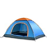 Device Polyester Picnic Hiking Camping Portable 4 Persons Dome Tent with Bag (Multicolour) Rs. 1299 – Amazon