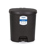 Kolorr Magnum Royal Premium Plastic Step-On Pedal Dustbin For Home/Kitchen/Bedroom – 14 Litre Large Rs. 369 – Amazon