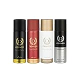 DENVER Black Code Nano,Caliber Nano, Honour Nano & Imperial Nano Deo – 50ML Each (Combo Pack of 4) Rs. 192 – Amazon