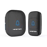 Himster Wireless Doorbell, Waterproof Door Bell Chime Kit Alarm Rs. 798 – Amazon