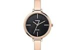 TIMEX Analog Black Dial Women’s Watch-TWEL12805 Stainless Steel, Rose Gold Strap Rs. 1797 – Amazon