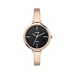 TIMEX Analog Black Dial Women’s Watch-TWEL12805 Stainless Steel, Rose Gold Strap Rs. 1797 – Amazon