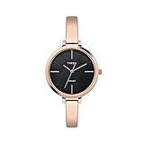 TIMEX Analog Black Dial Women’s Watch-TWEL12805 Stainless Steel, Rose Gold Strap Rs. 1797 – Amazon
