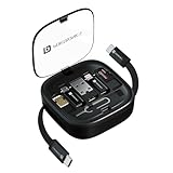 Portronics Snapcase 2 60W Multifunctional Fast Charging Data Cable Kit With Retractable Cable Rs. 449 – Amazon