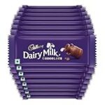 Cadbury Dairy Milk Chocolate Bar, 52 g Maha Pack (Pack of 15),780 gram Rs. 400 – Amazon