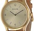 Fastrack Leather Sonata Quartz Analog Champagne Dial Watch for Men-77082Yl07, Band Color:Brown Rs. 548 – Amazon