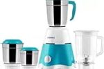 Jones Thunder Pro 750 Watt Mixer Grinder with 4 Jars for Grinding, Mixing, Juicing with Powerful Motor (Blue & White, 4 Jars) Rs. 1299 – Amazon
