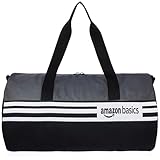 Amazon Basics Gym Trainer Sports Duffle Bag with Shoe Compartment| Water- Resistant| Rs. 352 – Amazon