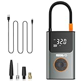 Lyrovo Cordless Smart Tyre Inflator for car and Bike Metal Body – Auto Shutoff Portable Air Compressor 150PSI, Air Pump for Car Tires (LY19) Rs. 1179 – Amazon