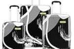 Skybags Splash Set (55+65+75 cm) | Printed Luggage Trolley Set with 8 Wheels and in-Built Combination Lock | Unisex (Black) Rs. 4379 – Amazon