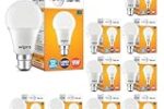 Wipro Garnet 9W LED Bulb for Home & Office |Cool Day White (6500K) Pack of 10 Rs. 549 – Amazon
