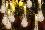 Desidiya® Fairy 14 Water Drop LED String Lights – Warm White Plug-in Rs. 139 – Amazon