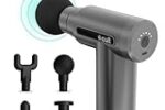Cult Impact Deep tissue massage gun, 3000mAh battery, 6-speed intensity, Silicone round head, Full body gun massager. Rs. 898 – Amazon