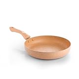 Crystal Marbo Plus Induction Bottom Nonstick Taper Fry Pan | 225 mm | Sandalwood Rs. 291 – Amazon
