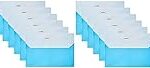 Amazon Brand – Solimo Button Bags, Envelope-Style with Twin Pockets, Reusable, (A4, Set of 10) – Blue Rs. 164 – Amazon
