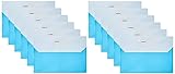 Amazon Brand – Solimo Button Bags, Envelope-Style with Twin Pockets, Reusable, (A4, Set of 10) – Blue Rs. 164 – Amazon