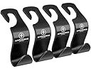 APPUCOCO Car Seat Headrest Storage Hooks/Hanger (Black, Pack of 4) Rs. 112 – Amazon