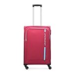 Aristocrat Polyester Hybrid Spinner Suitcase Dasher 4W STR 68 RED, Medium, 43 Cm Rs. 1392 – Amazon