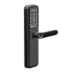 BonKaso Stainless Steel H6 Smart Door Lock and Office 6-Way Unlocking Features Fingerprint Passcode Key Card Access Bluetooth Mechanical Otp 2 Year Warranty (Black, Free Installation) Rs. 3789 – Amazon