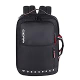 Gear Workspace 18 Ltrs Hybrid Briefcase Laptop Backpack (Black-Red), One Size (BKPWRPHYD0101) Rs. 899 – Amazon