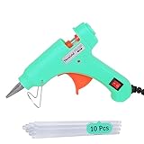 THEMISTO 20 Watt Mini Hot Melt Glue Gun with 10 Glue Sticks for DIY Art and Craft Rs. 177 – Amazon