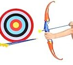 Niku Bow and Arrow Archery Set Toy with Target Board for Kids Rs. 160 – Amazon