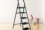 Cheston Foldable GI Steel 5-Steps Home Ladder | 5.6 Feet Anti-Skid Step Ladder with Wide Pedal Rs. 1666 – Amazon