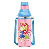Milton Kool Stunner 400 Kids Plastic Insulated Water Bottle with Straw, 404 ml Rs. 293 – Amazon