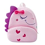 Amazon Brand – Solimo Velvet Toddler Backpack For Girls And Boys 2-6 Rs. 290 – Amazon