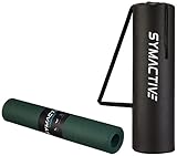 Amazon Brand – Symactive 4Mm Anti-Skid Lightweight Water/Dirt Proof Ldpe Yoga Mat With Carry Bag (Bottle Green) Rs. 99 – Amazon