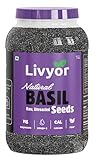 Livyor Raw Basil Seeds for eating | Sabja Seeds | Tukmaria (1kg) Rs. 379 – Amazon