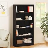 Amazon Brand – Solimo Altamore Engineered Wood Bookshelf (Wenge Finish) Rs. 2509 – Amazon