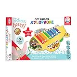 Ratna’s Baby Cute Airplane Xylophone Disney Printed Pull Along Musical Toy with 8 Notes, 2 Sticks for Infants (Assorted Colours) Rs. 184 – Amazon