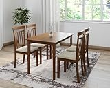Amazon Brand – Solimo Bisseg 4-Seater Solidwood Dining Set with 4 Chairs (Antique Oak Finish) Rs. 11659 – Amazon