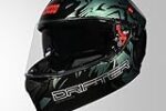 STUDDS Drifter D2 Leopard Chameleon Graphic ISI & DOT Certified Full FACE Helmet Inner Sun Visor and Spoiler (Black – L) Rs. 2637 – Amazon