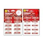 Eveready Carbon Zinc AA Battery Pack of 10 + AAA Battery Pack of 10 Rs. 393 – Amazon