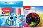 MAPED Magic Colour Combo-Set Of 2|Ocean Felt Tip Pen-12 Shades| Strong Magic Stone-12 Rs. 106 – Amazon