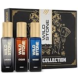 Wild Stone Perfume Gift Set of Cigar,Ammo and Whisky Perfume for Men, Pack of 3 (20ml each) Rs. 322 – Amazon