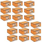 PrettyKrafts Set of 18 Non-Woven Printed Foldable Saree Covers/Wardrobe Organizer Rs. 499 – Amazon