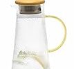 SignoraWare Paris Love Borosilicate Glass Jug with Bamboo lid | 1200ml Rs. 440 – Amazon